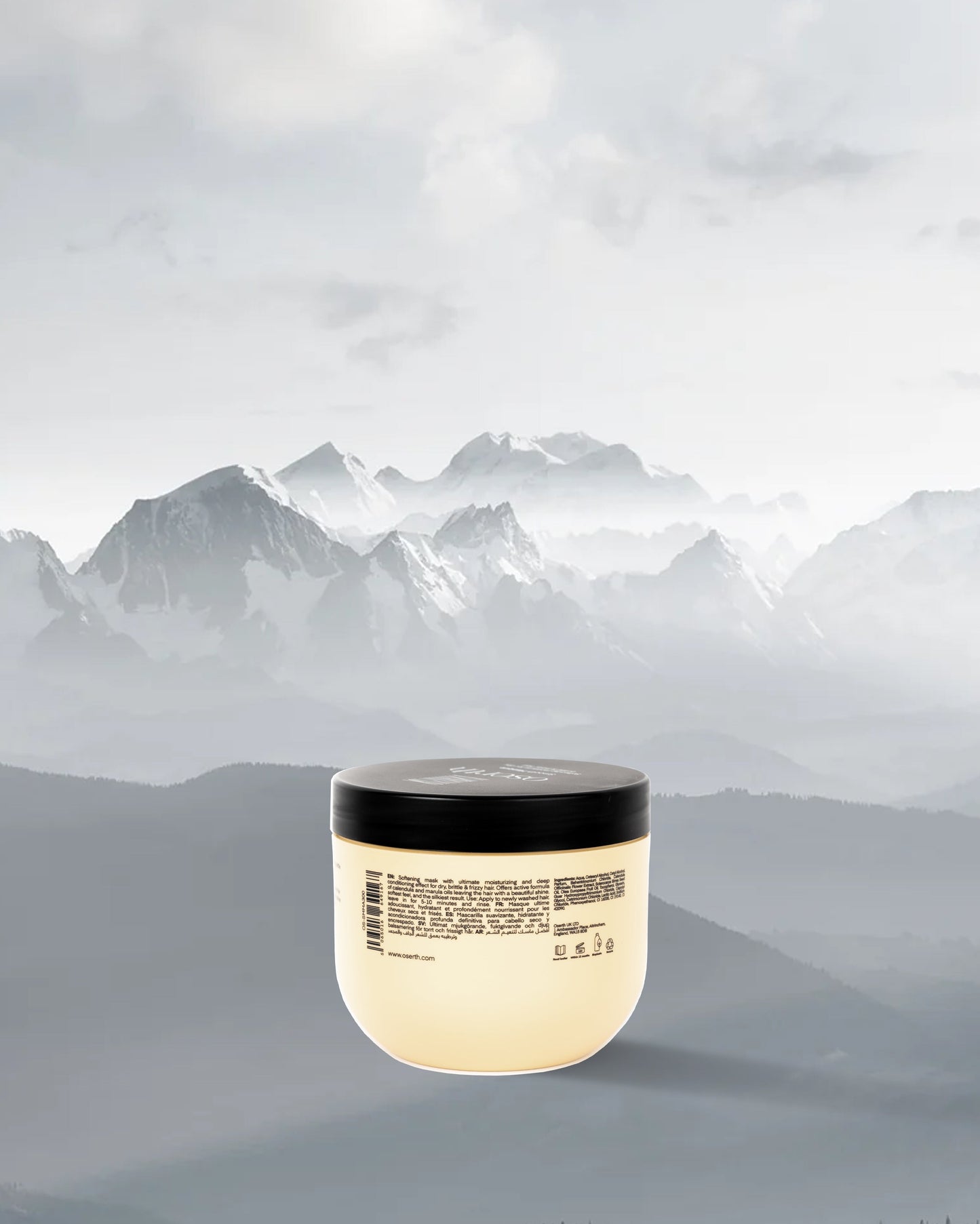 Oserth Smooth Collection – Vegan, sulfate-free haircare products designed to tame frizz, enhance shine, and leave hair silky smooth