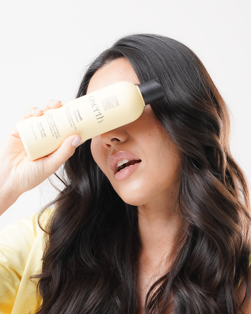 Oserth Smooth Collection – Vegan, sulfate-free haircare products designed to tame frizz, enhance shine, and leave hair silky smooth